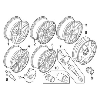 Ford OE - Wheels & Trim (19"), (EcoBoost / EcoBoost Premium)