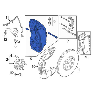 Ford OE - Front Right Disc Brake Caliper
