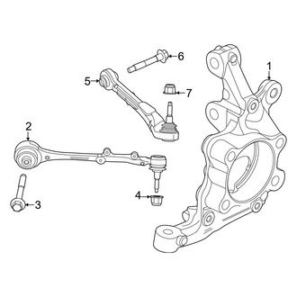 Ford OE - Front Suspension - Suspension Components (W/O Performance Packages)
