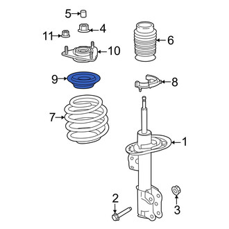 Ford OE - Front Upper Coil Spring Insulator