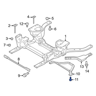 Ford OE - Suspension Crossmember Bolt