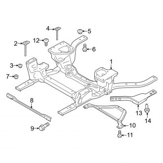 2025 Ford Mustang OEM Chassis Frames & Body Parts | CARiD