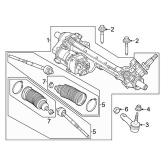 Ford OE - Steering Gear & Linkage
