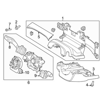 Ford OE - Steering Column - Shroud, Switches & Levers