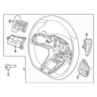 Ford OE - Steering Wheel & Trim (EcoBoost / EcoBoost Premium / GT / GT Premium)