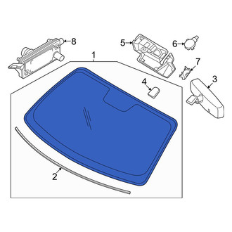 Ford OE - Front Windshield