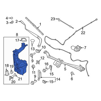 Ford OE - Washer Fluid Reservoir