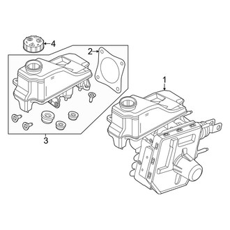 Ford OE - Cowl - Components on Dash Panel (GTD)