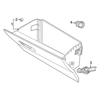 Ford OE - Instrument Panel - Glove Box