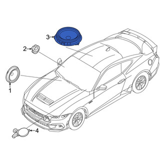 Ford OE - Rear Forward Speaker