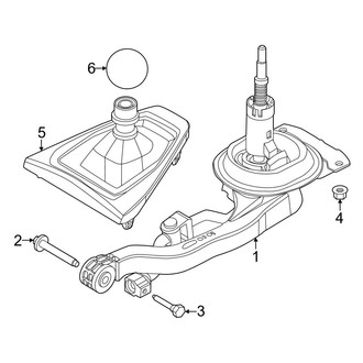 Ford OE - Console - Shifter Housing (Manual Top), (Standard Tr)