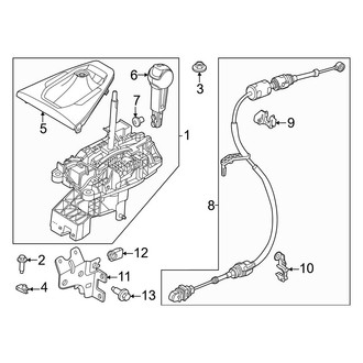 Ford OE - Console - Shifter Housing