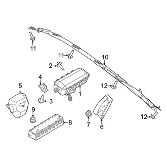 Ford OE - Restraint Systems - Air Bag Components (Air Bags)