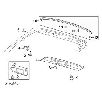 Ford OE - Roof - Interior Trim (Convertible)