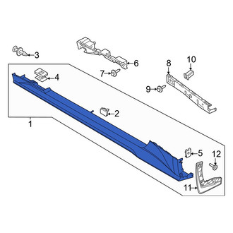 Ford OE - Right Rocker Panel Guard