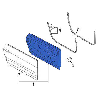 Ford OE - Front Left Door Shell