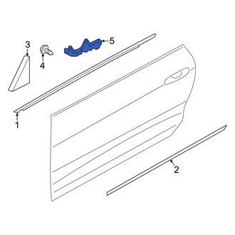 Ford OE - Front Outer Door Outer Panel Seal
