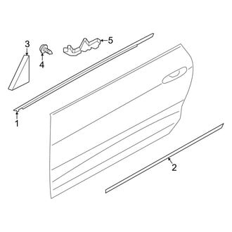 Ford OE - Door - Exterior Trim