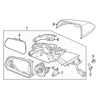 Ford OE - Door - Outside Mirrors