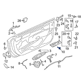 Ford OE - Door Interior Trim Panel Bolt