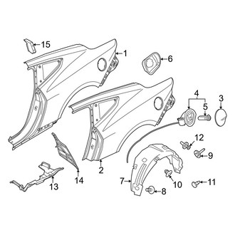 Ford OE - Quarter Panel & Components (Coupe)
