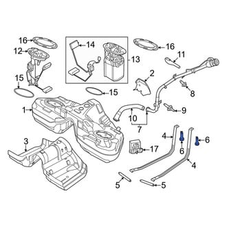 Ford OE - Fuel Tank Strap Bolt