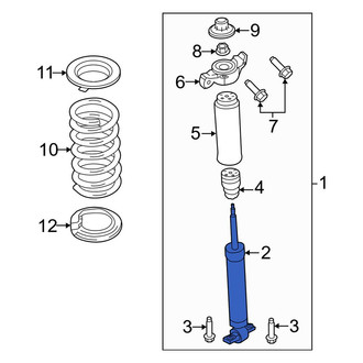 Ford OE - Rear Suspension Shock Absorber