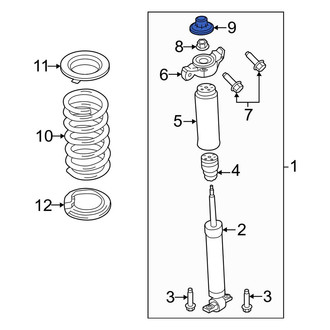 Ford OE - Suspension Shock Absorber Mount Cap