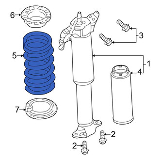 Ford OE - Rear Coil Spring
