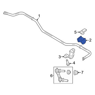 Ford OE - Rear Suspension Stabilizer Bar Bushing