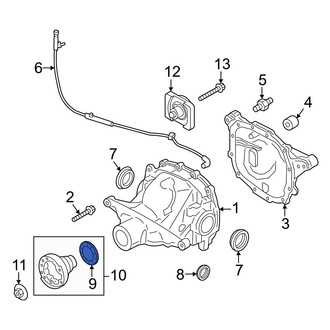Ford OE - Rear Differential Drive Pinion Oil Deflector
