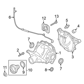Ford OE - Rear Suspension - Axle & Differential (Carrier)