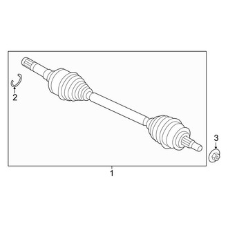 Ford OE - Rear Suspension - Drive Axles