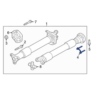 Ford OE - Rear Drive Shaft Bolt