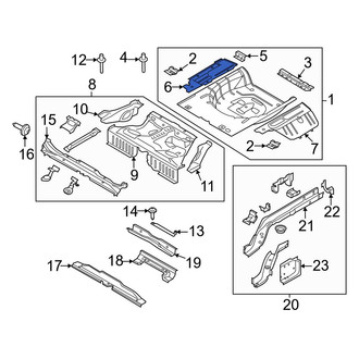 Ford OE - Rear Right Floor Extension