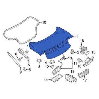 Ford OE - Rear Deck Lid