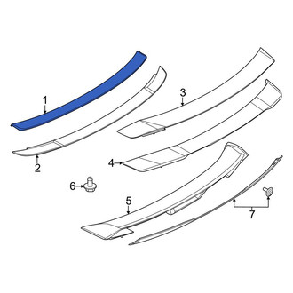 Ford OE - Rear Spoiler