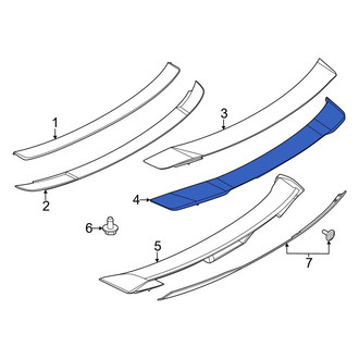 Ford OE - Rear Spoiler