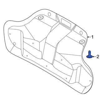 Ford OE - Deck Lid Trim Clip