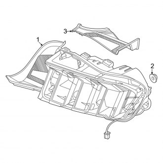 2025 Ford Mustang Custom & Factory Tail Lights | CARiD