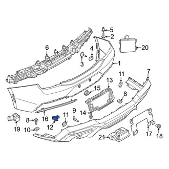 Ford OE - Bumper Impact Strip Clip