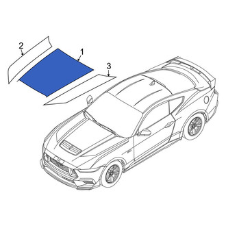 Ford OE - Front Center Hood Decal