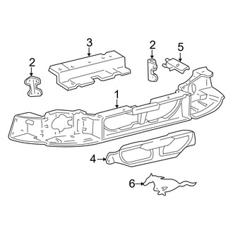 Ford OE - Front Panels - Front Panel (SVT Cobra R Coupe)