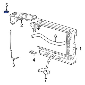 Ford OE - Engine Coolant Reservoir Cap