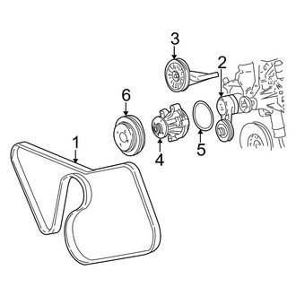 Ford OE - Cooling - Belts & Pulleys (GT)