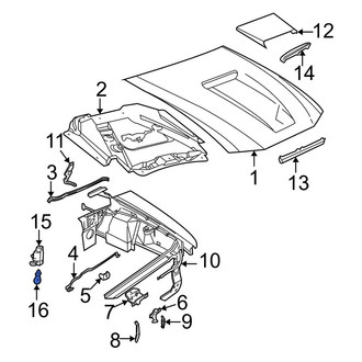 Ford OE - Map Light Bulb