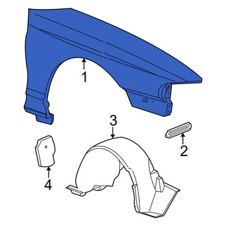 Ford OE - Front Left Fender