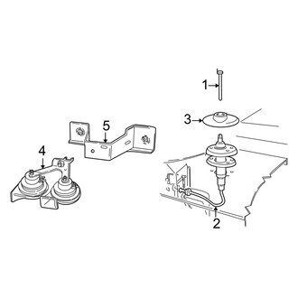 Ford OE - Electrical - Antenna