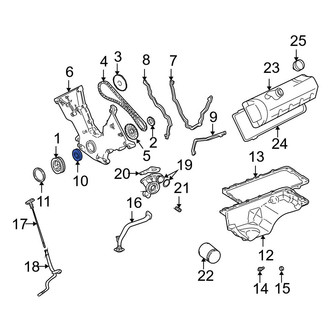 Ford OE - Front Engine Crankshaft Seal