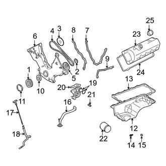 Ford OE - Engine Oil Drain Plug
